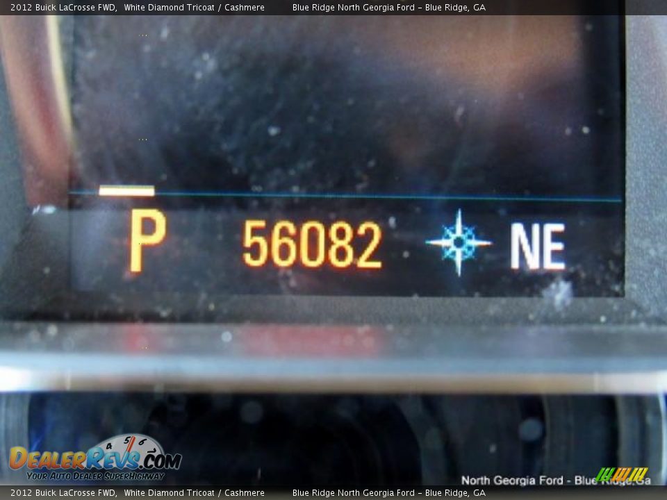 2012 Buick LaCrosse FWD White Diamond Tricoat / Cashmere Photo #20