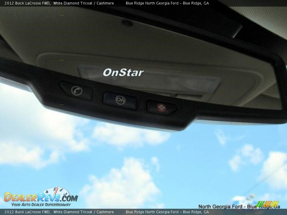 2012 Buick LaCrosse FWD White Diamond Tricoat / Cashmere Photo #23