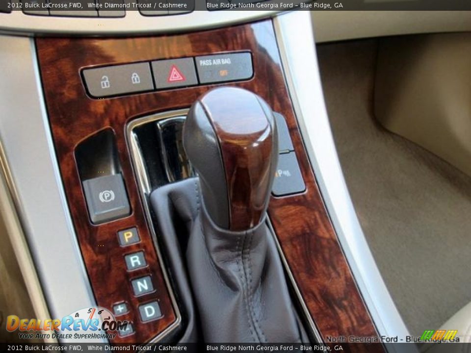 2012 Buick LaCrosse FWD White Diamond Tricoat / Cashmere Photo #24