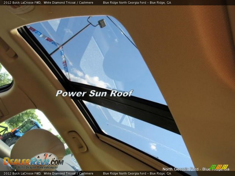 2012 Buick LaCrosse FWD White Diamond Tricoat / Cashmere Photo #25
