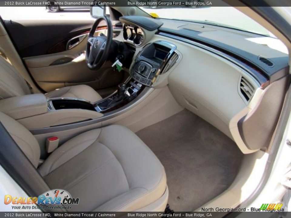 2012 Buick LaCrosse FWD White Diamond Tricoat / Cashmere Photo #29