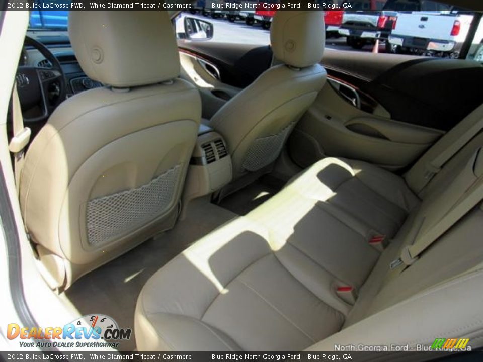 2012 Buick LaCrosse FWD White Diamond Tricoat / Cashmere Photo #30