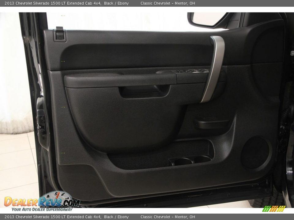 2013 Chevrolet Silverado 1500 LT Extended Cab 4x4 Black / Ebony Photo #4