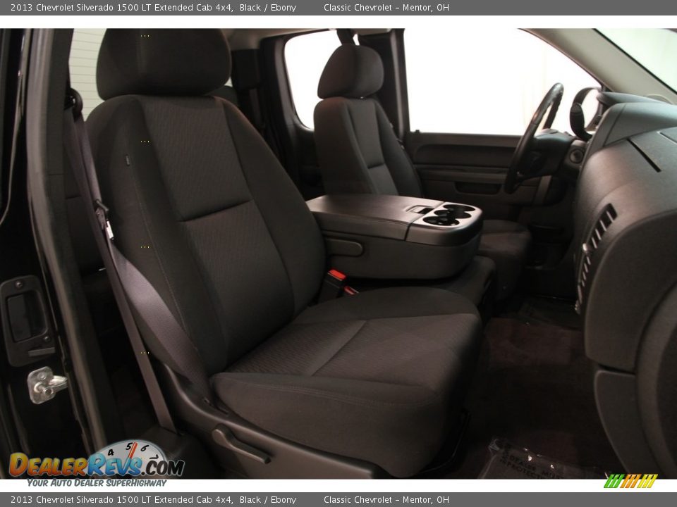 2013 Chevrolet Silverado 1500 LT Extended Cab 4x4 Black / Ebony Photo #9