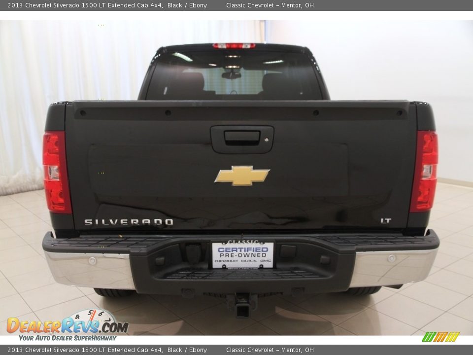 2013 Chevrolet Silverado 1500 LT Extended Cab 4x4 Black / Ebony Photo #11