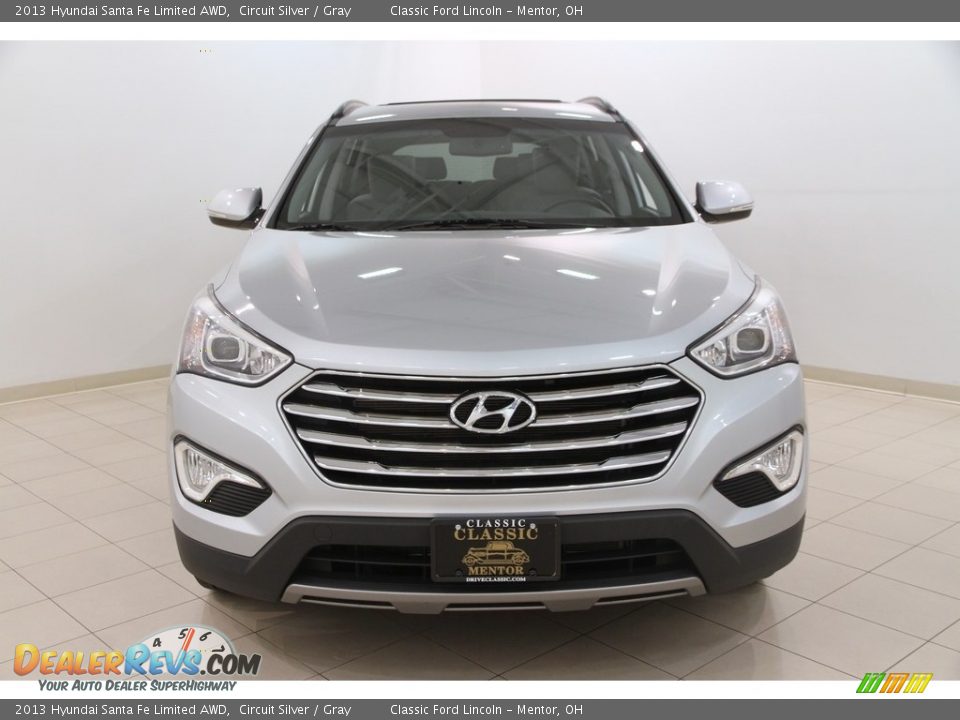 2013 Hyundai Santa Fe Limited AWD Circuit Silver / Gray Photo #2