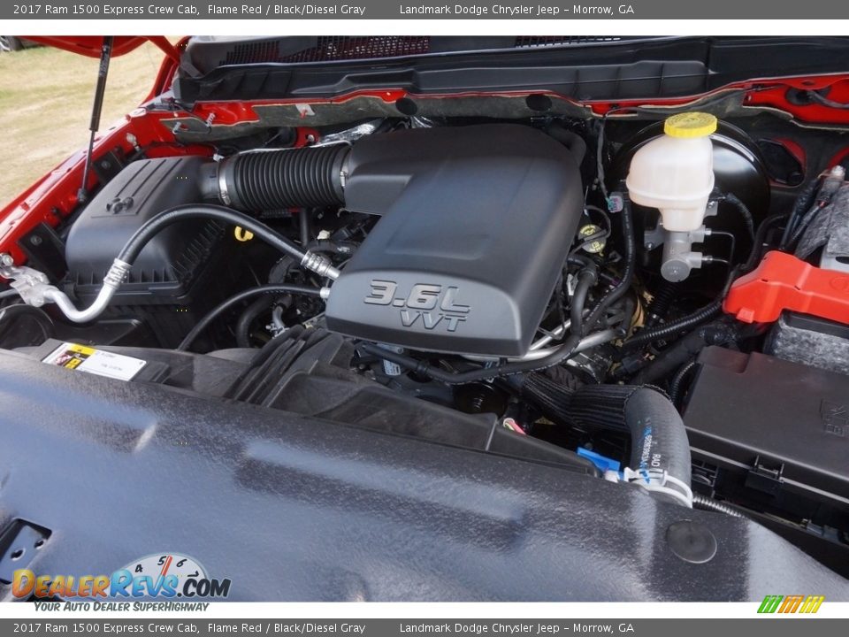 2017 Ram 1500 Express Crew Cab 3.6 Liter DOHC 24-Valve VVT Pentastar V6 Engine Photo #8
