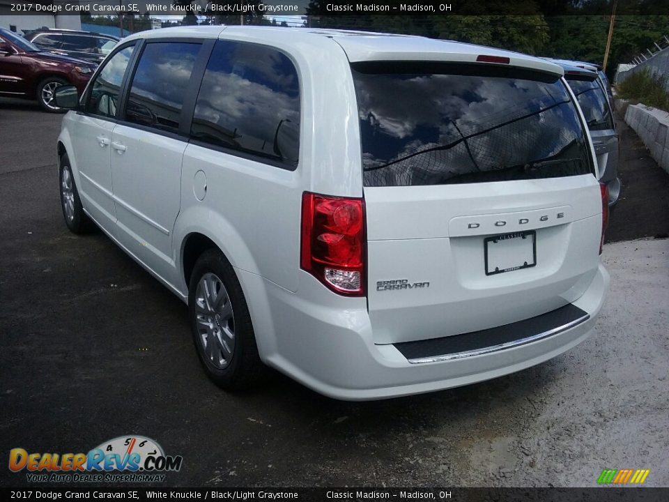 2017 Dodge Grand Caravan SE White Knuckle / Black/Light Graystone Photo #2