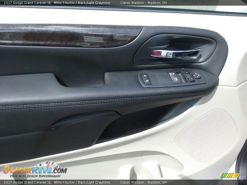 2017 Dodge Grand Caravan SE White Knuckle / Black/Light Graystone Photo #3