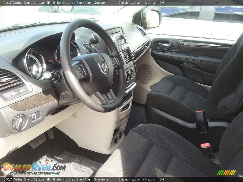 2017 Dodge Grand Caravan SE White Knuckle / Black/Light Graystone Photo #4