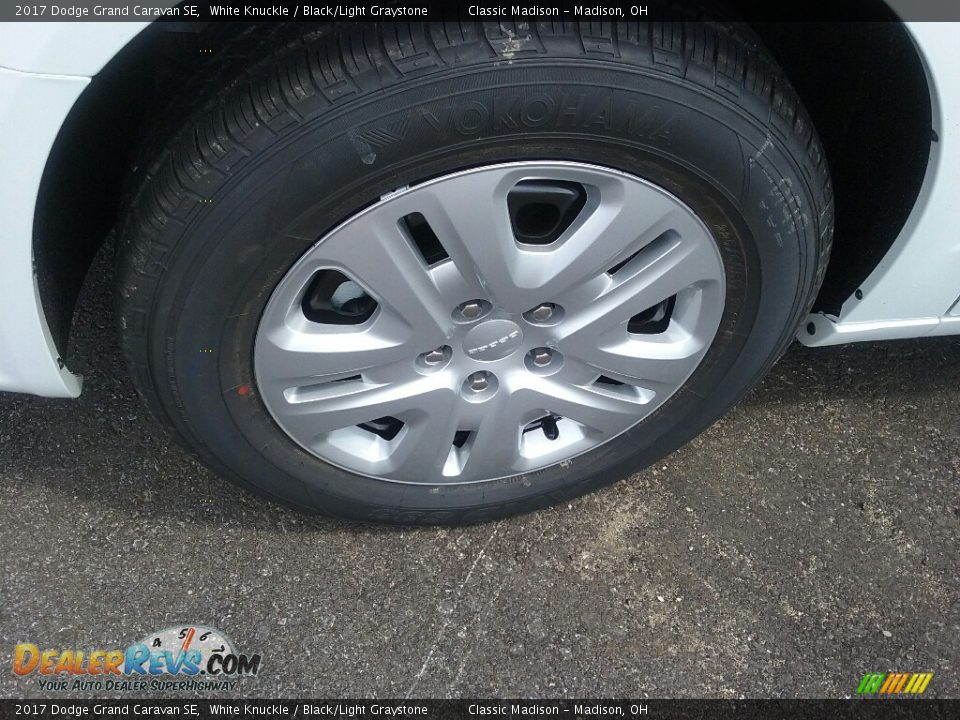2017 Dodge Grand Caravan SE White Knuckle / Black/Light Graystone Photo #9