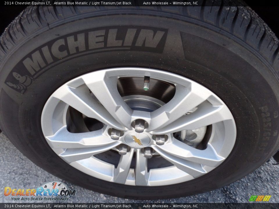 2014 Chevrolet Equinox LT Atlantis Blue Metallic / Light Titanium/Jet Black Photo #7