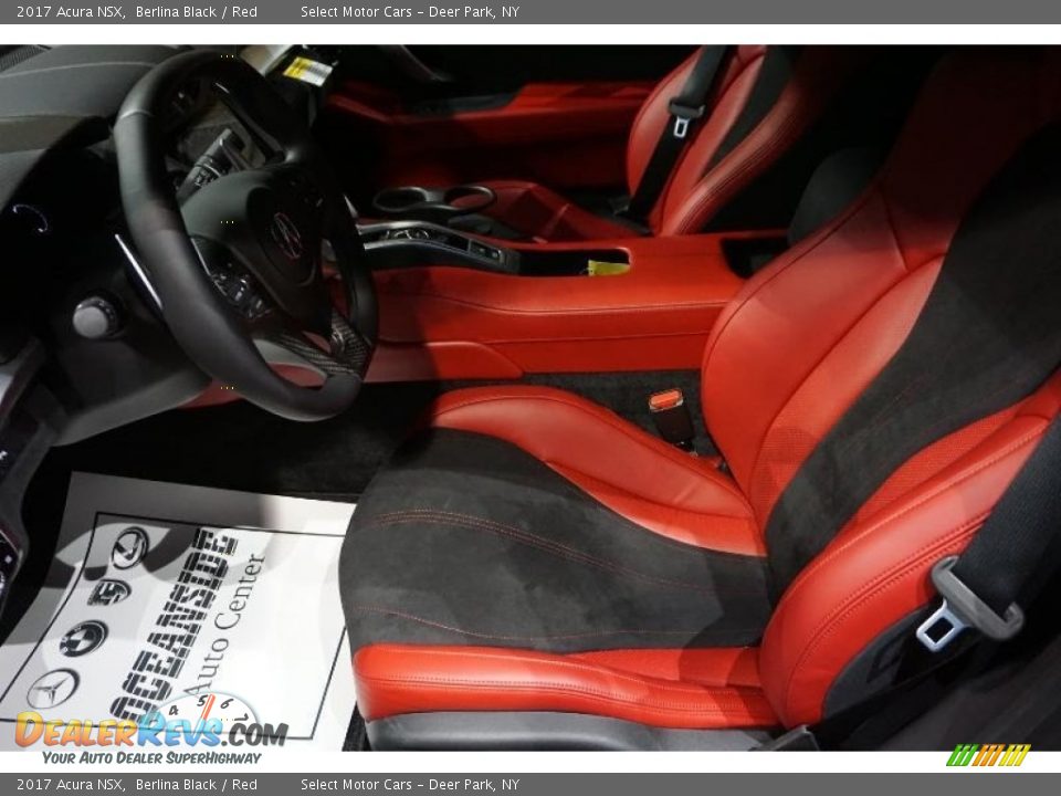 Front Seat of 2017 Acura NSX  Photo #7