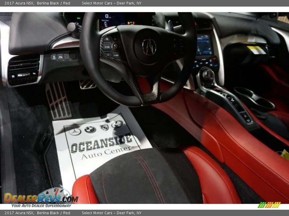 Red Interior - 2017 Acura NSX  Photo #8