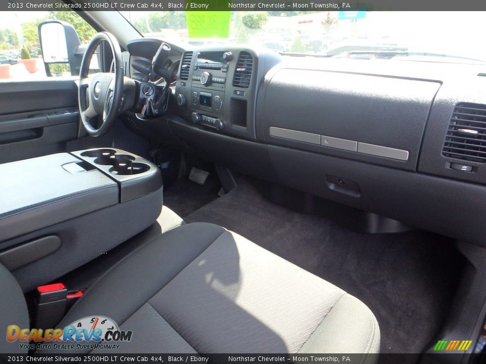 2013 Chevrolet Silverado 2500HD LT Crew Cab 4x4 Black / Ebony Photo #16