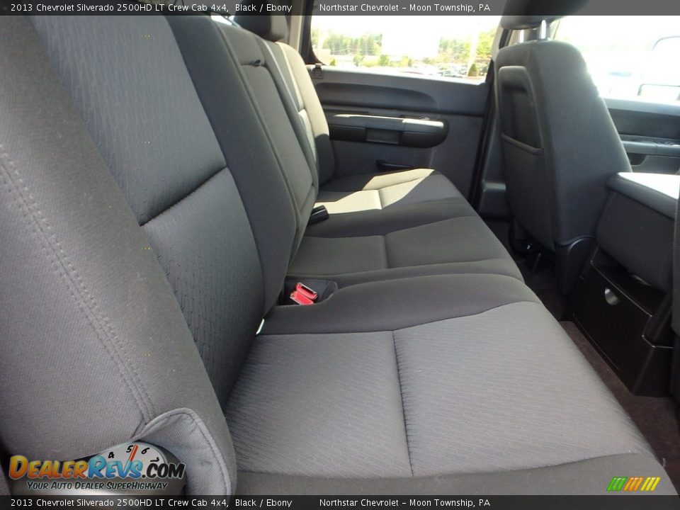 2013 Chevrolet Silverado 2500HD LT Crew Cab 4x4 Black / Ebony Photo #18