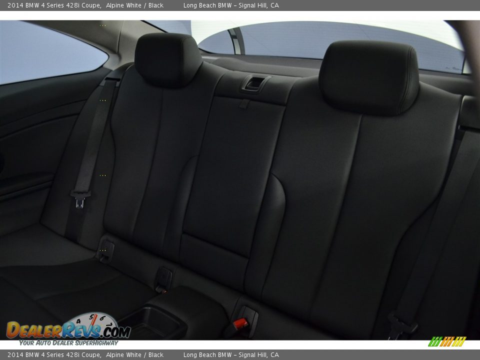 2014 BMW 4 Series 428i Coupe Alpine White / Black Photo #13