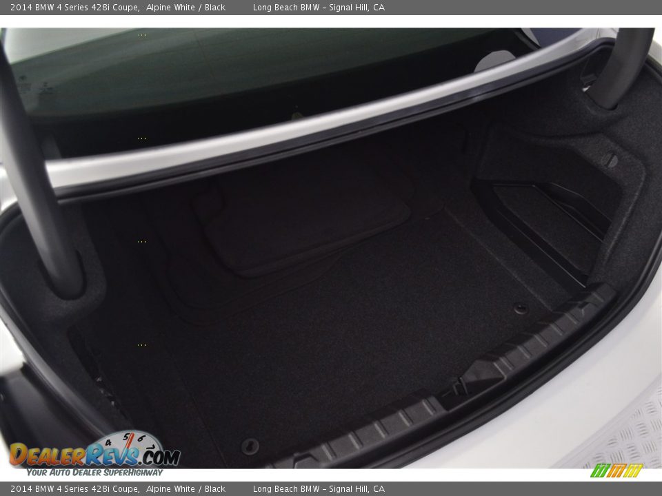 2014 BMW 4 Series 428i Coupe Alpine White / Black Photo #15