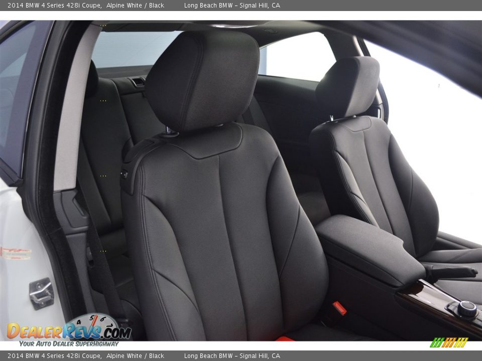 2014 BMW 4 Series 428i Coupe Alpine White / Black Photo #17
