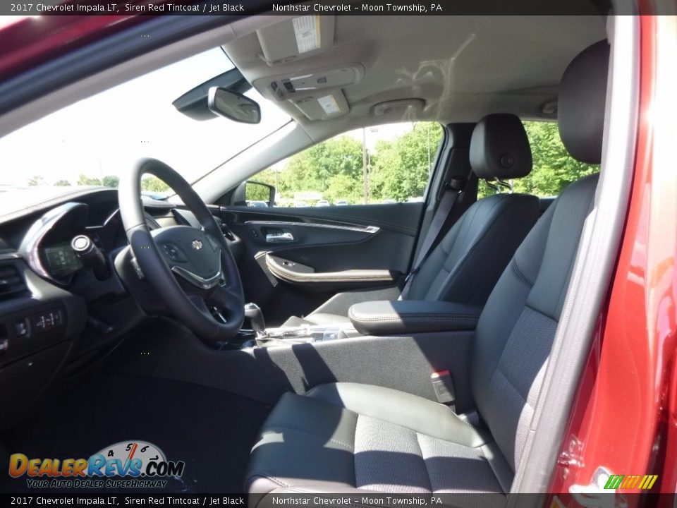 2017 Chevrolet Impala LT Siren Red Tintcoat / Jet Black Photo #10