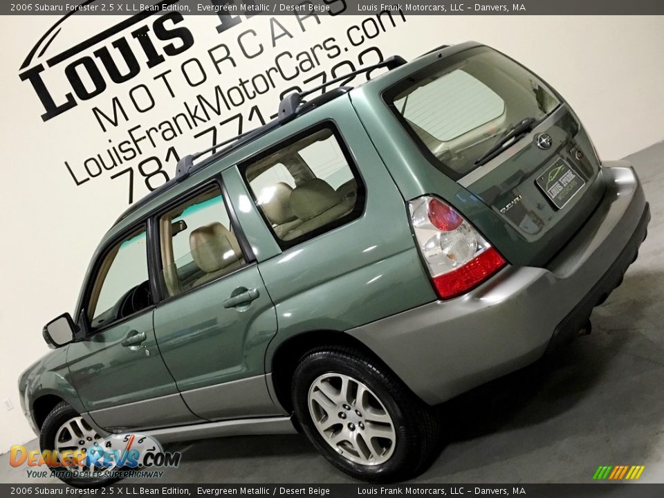 2006 Subaru Forester 2.5 X L.L.Bean Edition Evergreen Metallic / Desert Beige Photo #3