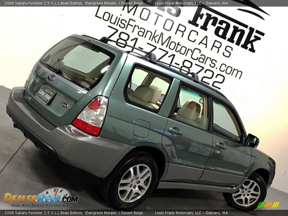 2006 Subaru Forester 2.5 X L.L.Bean Edition Evergreen Metallic / Desert Beige Photo #5