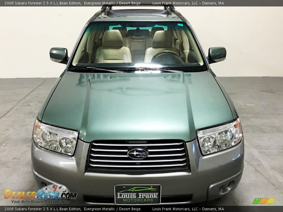 2006 Subaru Forester 2.5 X L.L.Bean Edition Evergreen Metallic / Desert Beige Photo #7