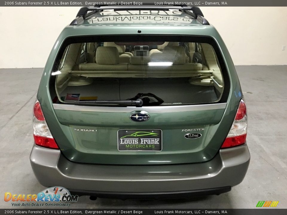 2006 Subaru Forester 2.5 X L.L.Bean Edition Evergreen Metallic / Desert Beige Photo #8