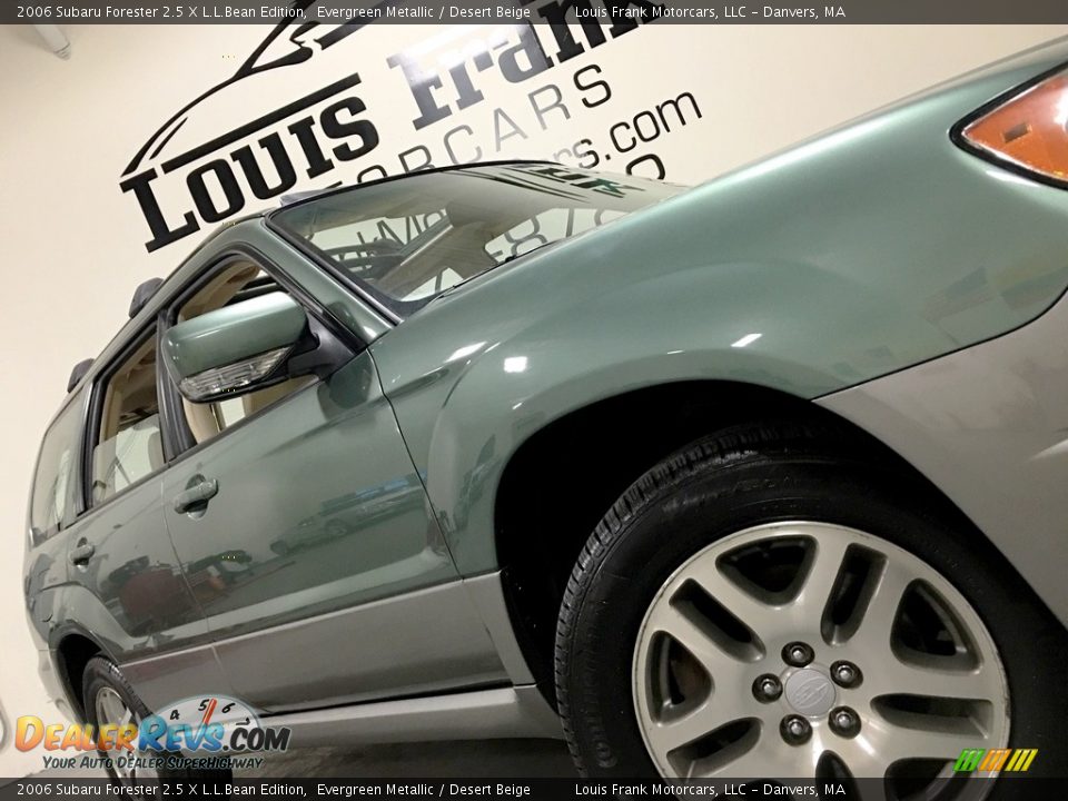 2006 Subaru Forester 2.5 X L.L.Bean Edition Evergreen Metallic / Desert Beige Photo #11