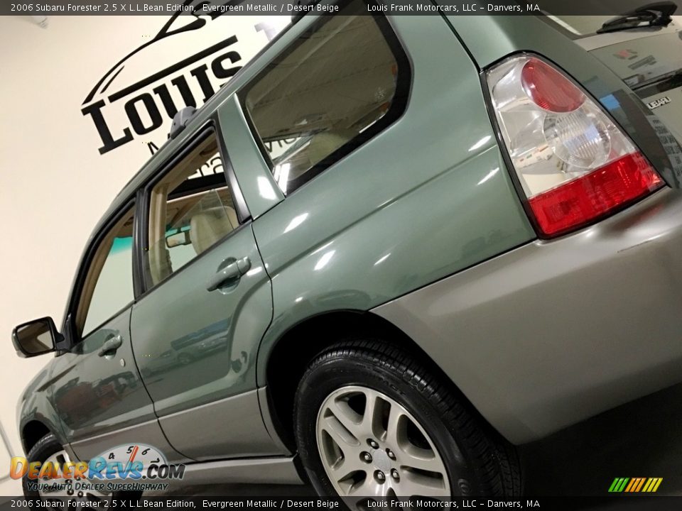 2006 Subaru Forester 2.5 X L.L.Bean Edition Evergreen Metallic / Desert Beige Photo #12