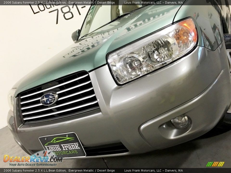2006 Subaru Forester 2.5 X L.L.Bean Edition Evergreen Metallic / Desert Beige Photo #17