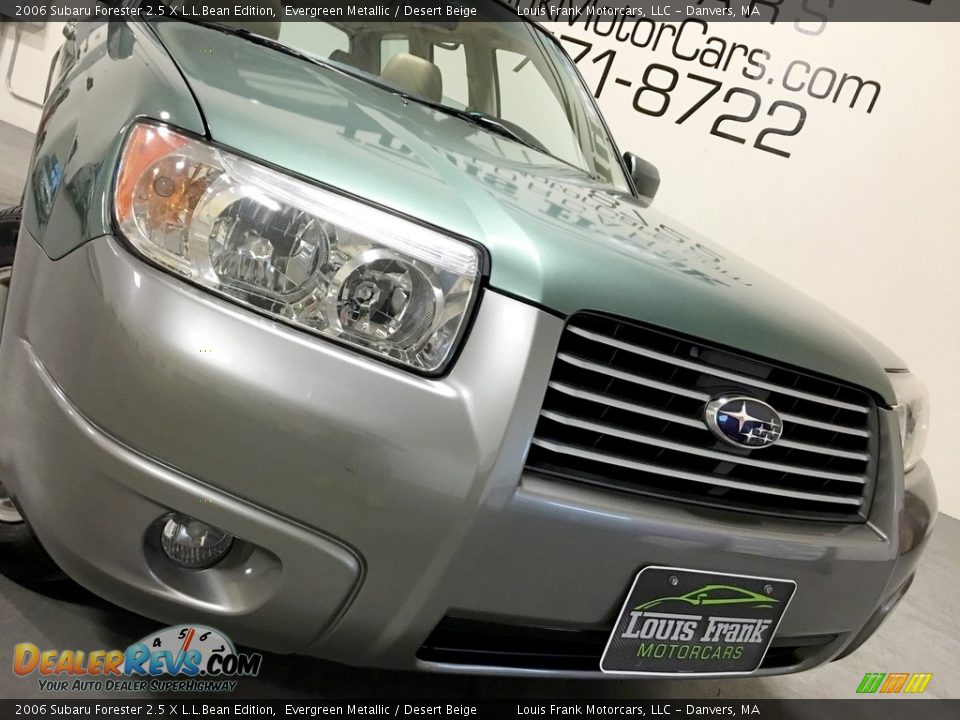 2006 Subaru Forester 2.5 X L.L.Bean Edition Evergreen Metallic / Desert Beige Photo #19