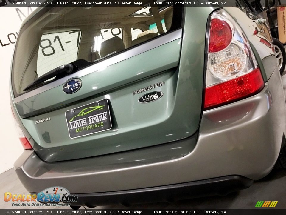 2006 Subaru Forester 2.5 X L.L.Bean Edition Evergreen Metallic / Desert Beige Photo #20