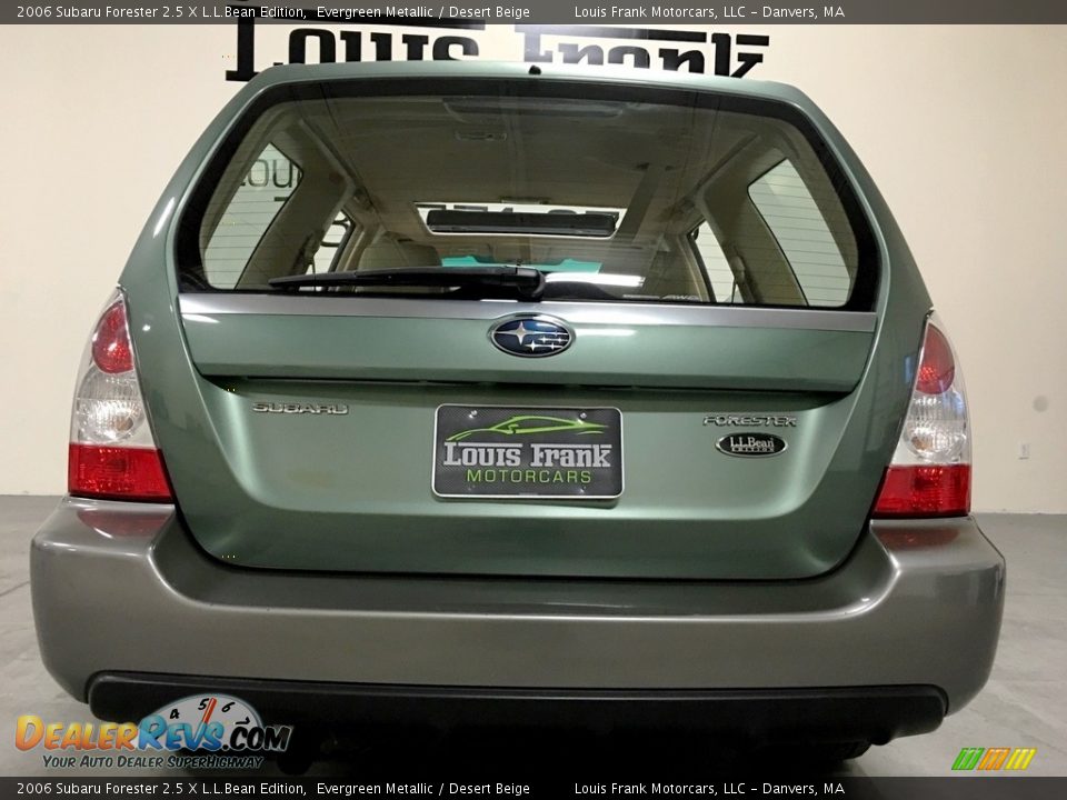 2006 Subaru Forester 2.5 X L.L.Bean Edition Evergreen Metallic / Desert Beige Photo #21
