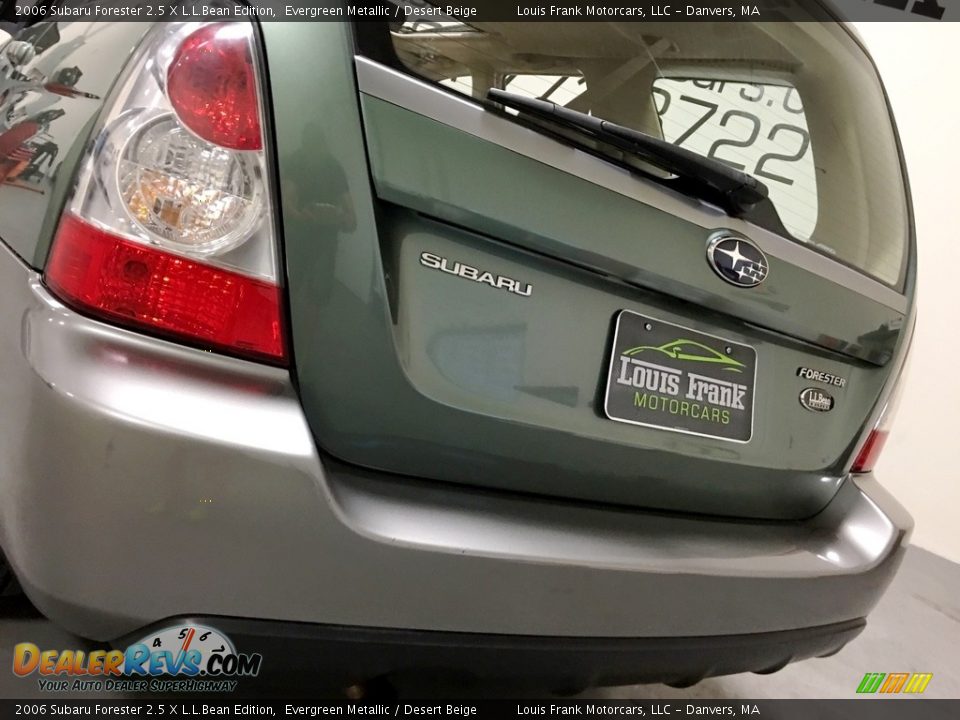 2006 Subaru Forester 2.5 X L.L.Bean Edition Evergreen Metallic / Desert Beige Photo #22