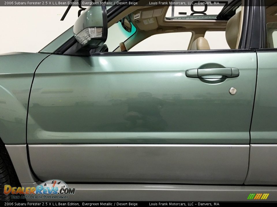 2006 Subaru Forester 2.5 X L.L.Bean Edition Evergreen Metallic / Desert Beige Photo #25