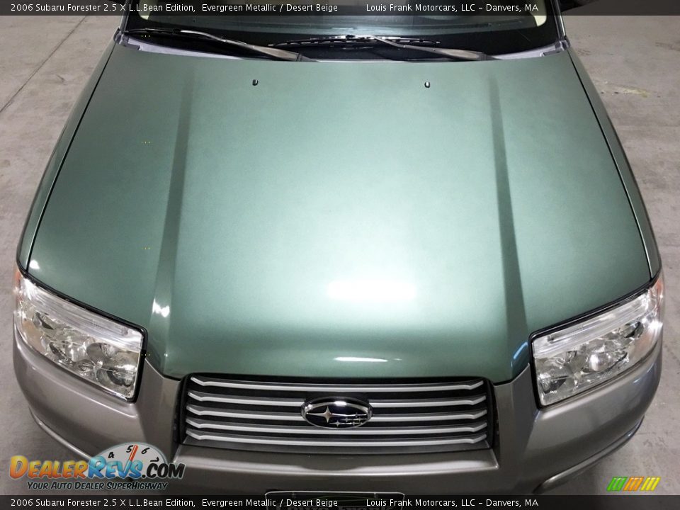 2006 Subaru Forester 2.5 X L.L.Bean Edition Evergreen Metallic / Desert Beige Photo #32