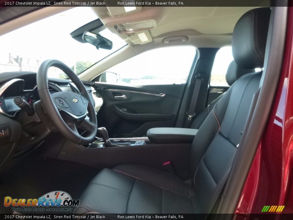 2017 Chevrolet Impala LZ Siren Red Tintcoat / Jet Black Photo #10