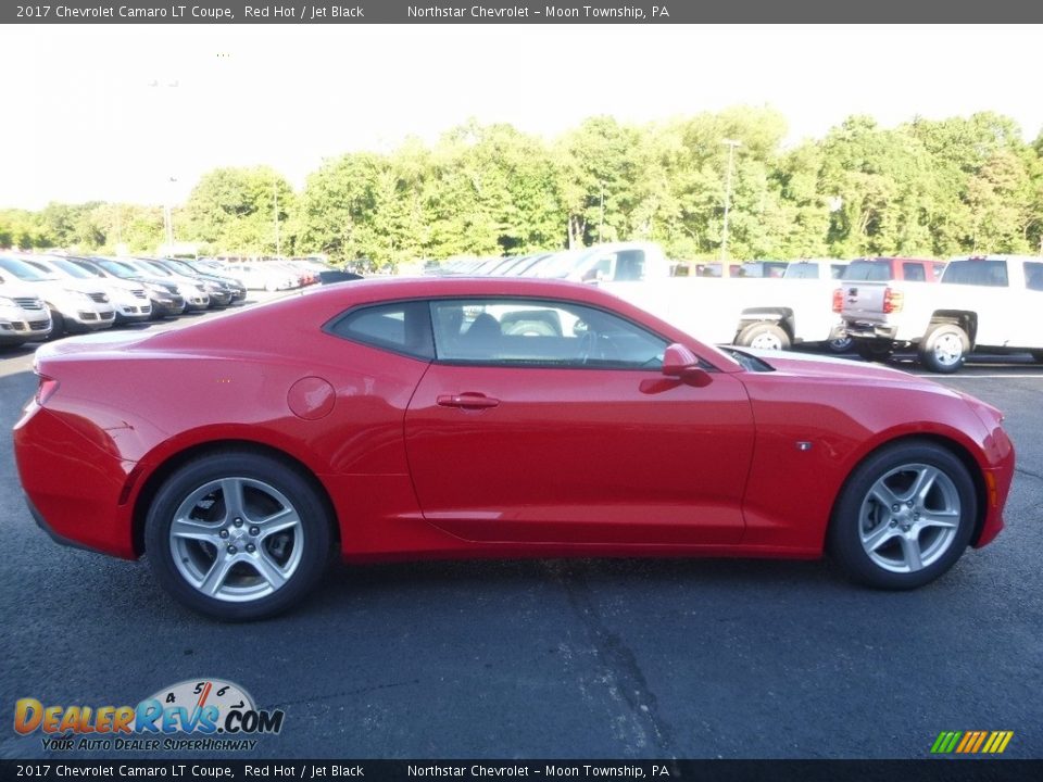 2017 Chevrolet Camaro LT Coupe Red Hot / Jet Black Photo #5
