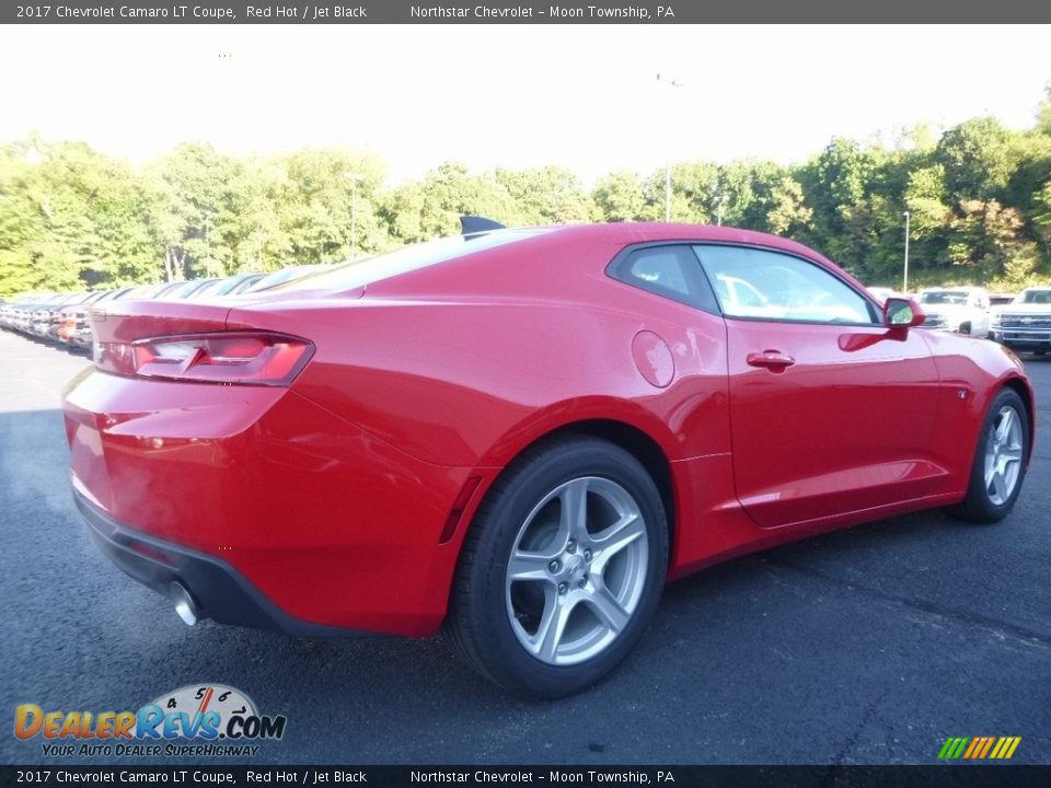 2017 Chevrolet Camaro LT Coupe Red Hot / Jet Black Photo #6