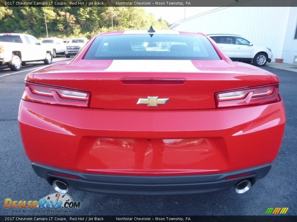 2017 Chevrolet Camaro LT Coupe Red Hot / Jet Black Photo #7