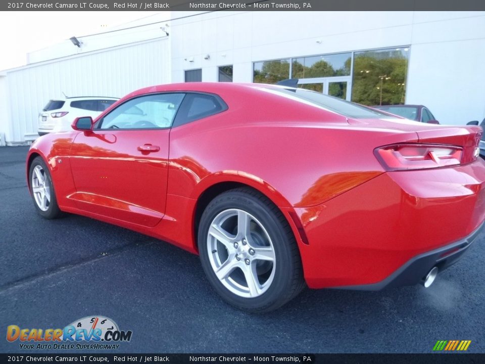 2017 Chevrolet Camaro LT Coupe Red Hot / Jet Black Photo #8