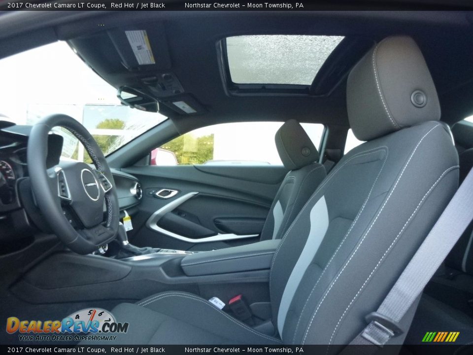 2017 Chevrolet Camaro LT Coupe Red Hot / Jet Black Photo #11