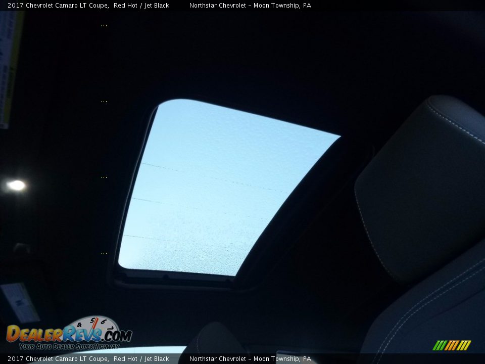 2017 Chevrolet Camaro LT Coupe Red Hot / Jet Black Photo #16