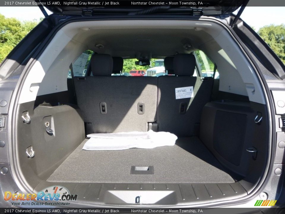 2017 Chevrolet Equinox LS AWD Nightfall Gray Metallic / Jet Black Photo #8