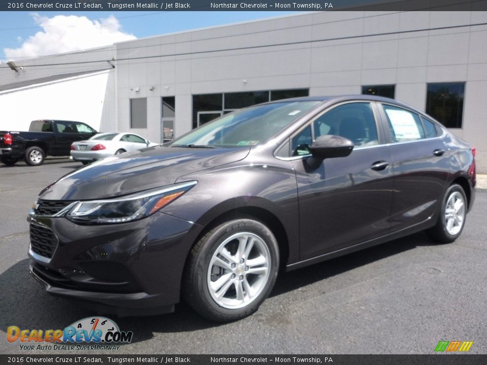 2016 Chevrolet Cruze LT Sedan Tungsten Metallic / Jet Black Photo #1