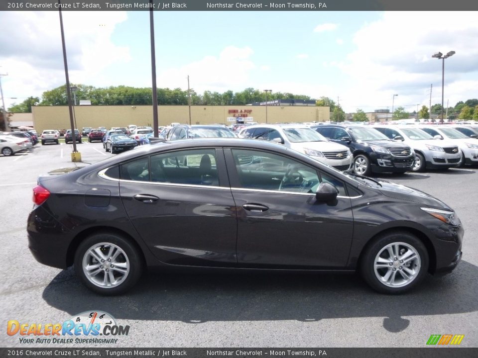 2016 Chevrolet Cruze LT Sedan Tungsten Metallic / Jet Black Photo #4