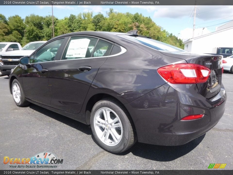 2016 Chevrolet Cruze LT Sedan Tungsten Metallic / Jet Black Photo #8