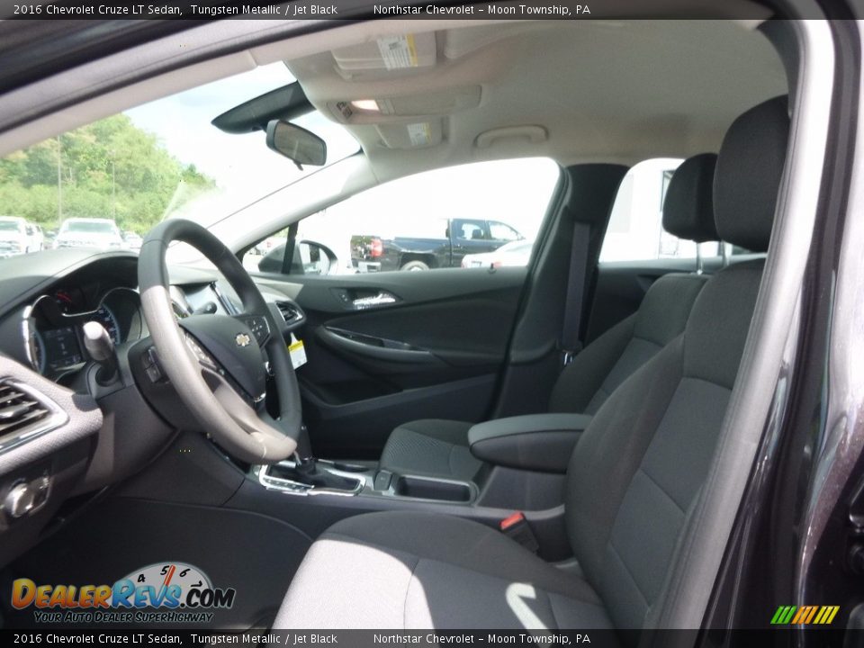 2016 Chevrolet Cruze LT Sedan Tungsten Metallic / Jet Black Photo #11
