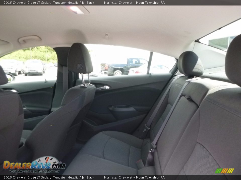 2016 Chevrolet Cruze LT Sedan Tungsten Metallic / Jet Black Photo #12